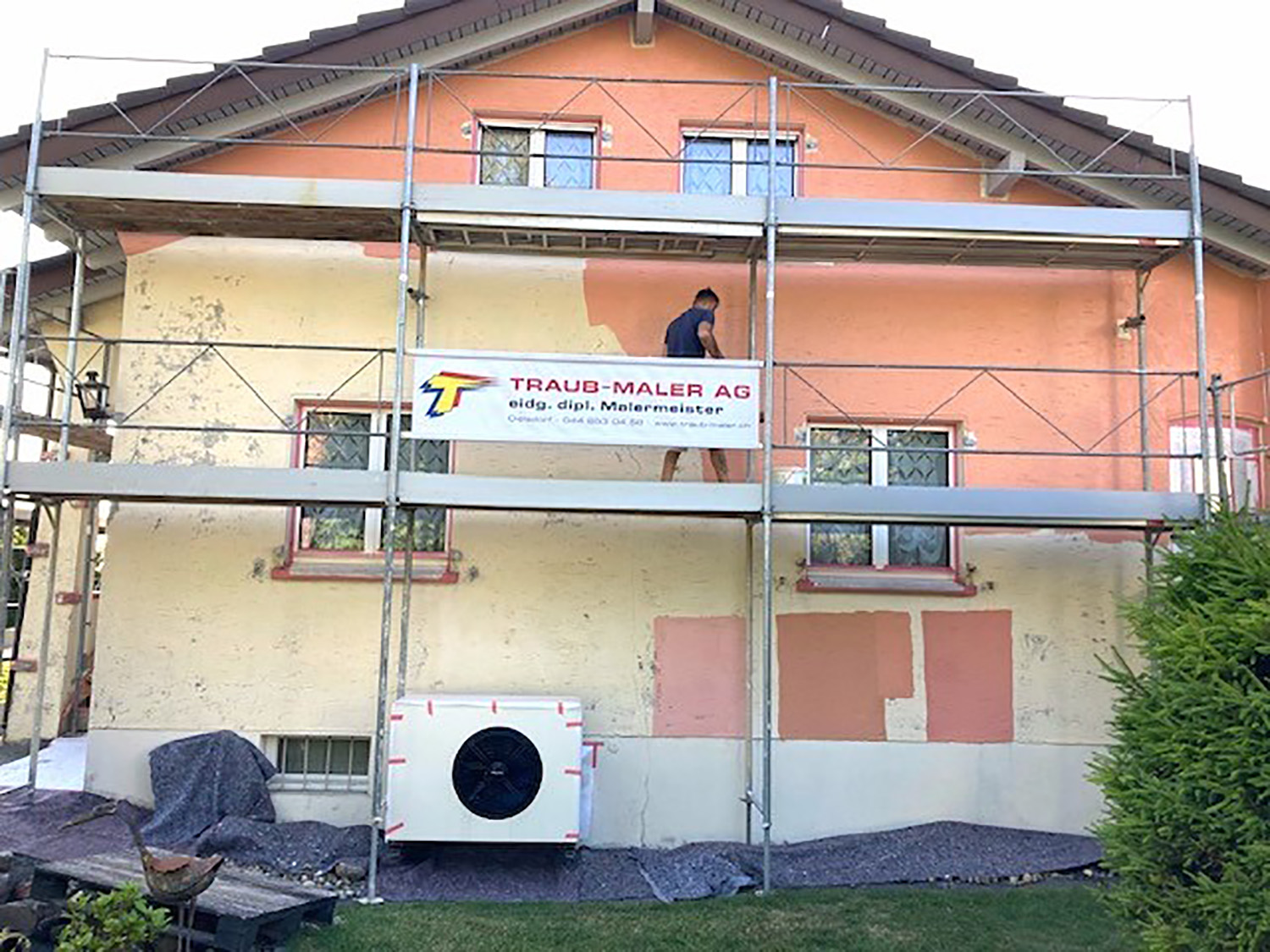 Maler Traub Fassaderenovation